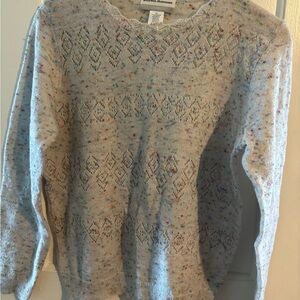 Alfred Dunner Pastel Knit Sweater